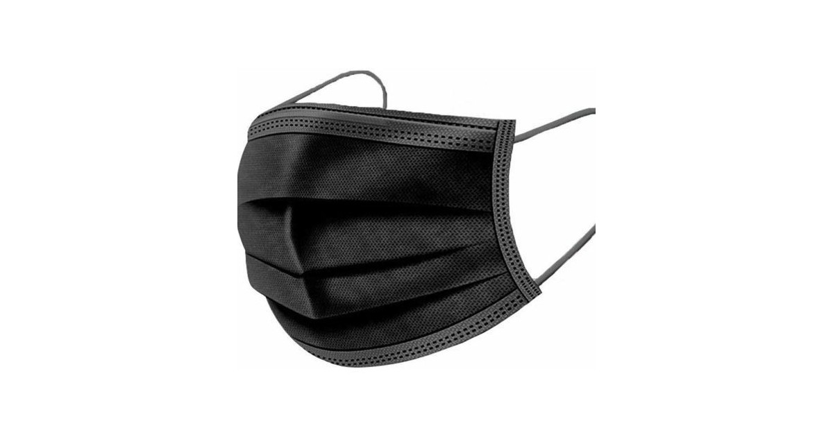Disposable mouthguard black type IIR (50pcs)