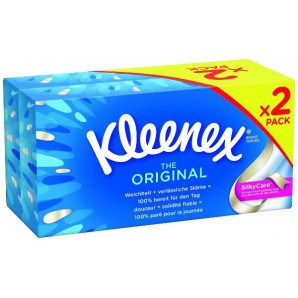 Kleenex ORIGINAL Cosmetic Tissues Duo 2 x 80 pcs